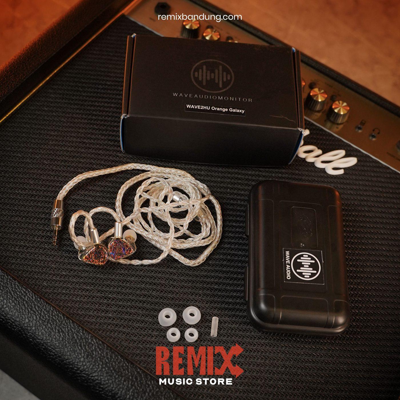 Wave 2HU IEM Gold Orange Galaxy