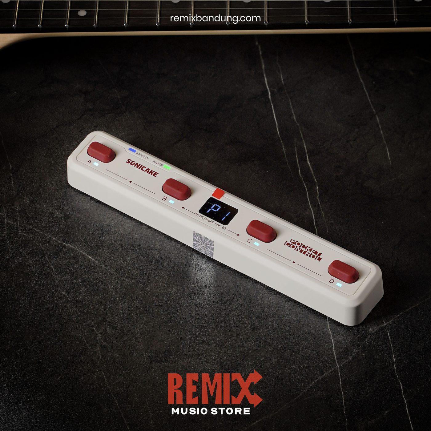 Efek Gitar Sonicake Pocket Control QCT 4 White