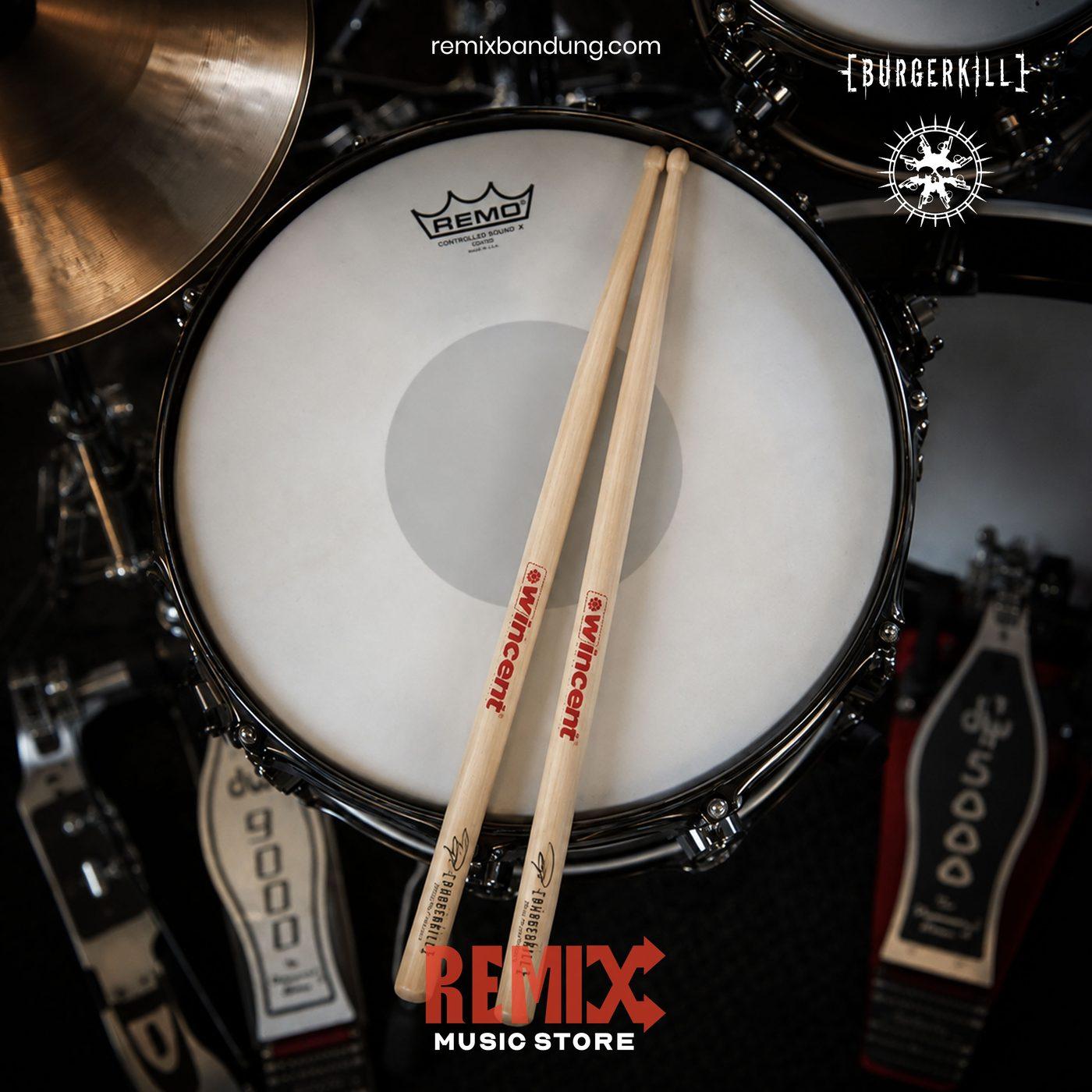 Stick Drum Wincent Putra Pra Ramadhan Burgerkill Signature