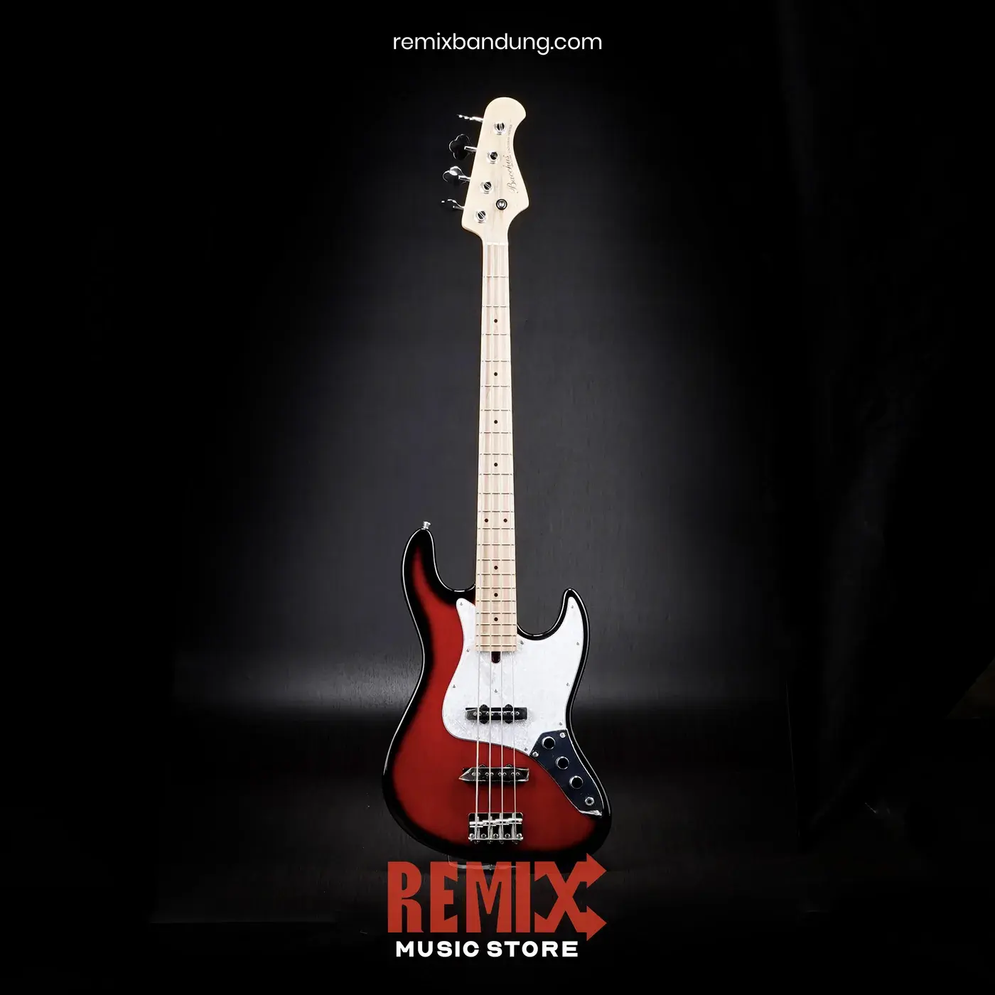 Bacchus WJB-360M Translucent Red Sunburst