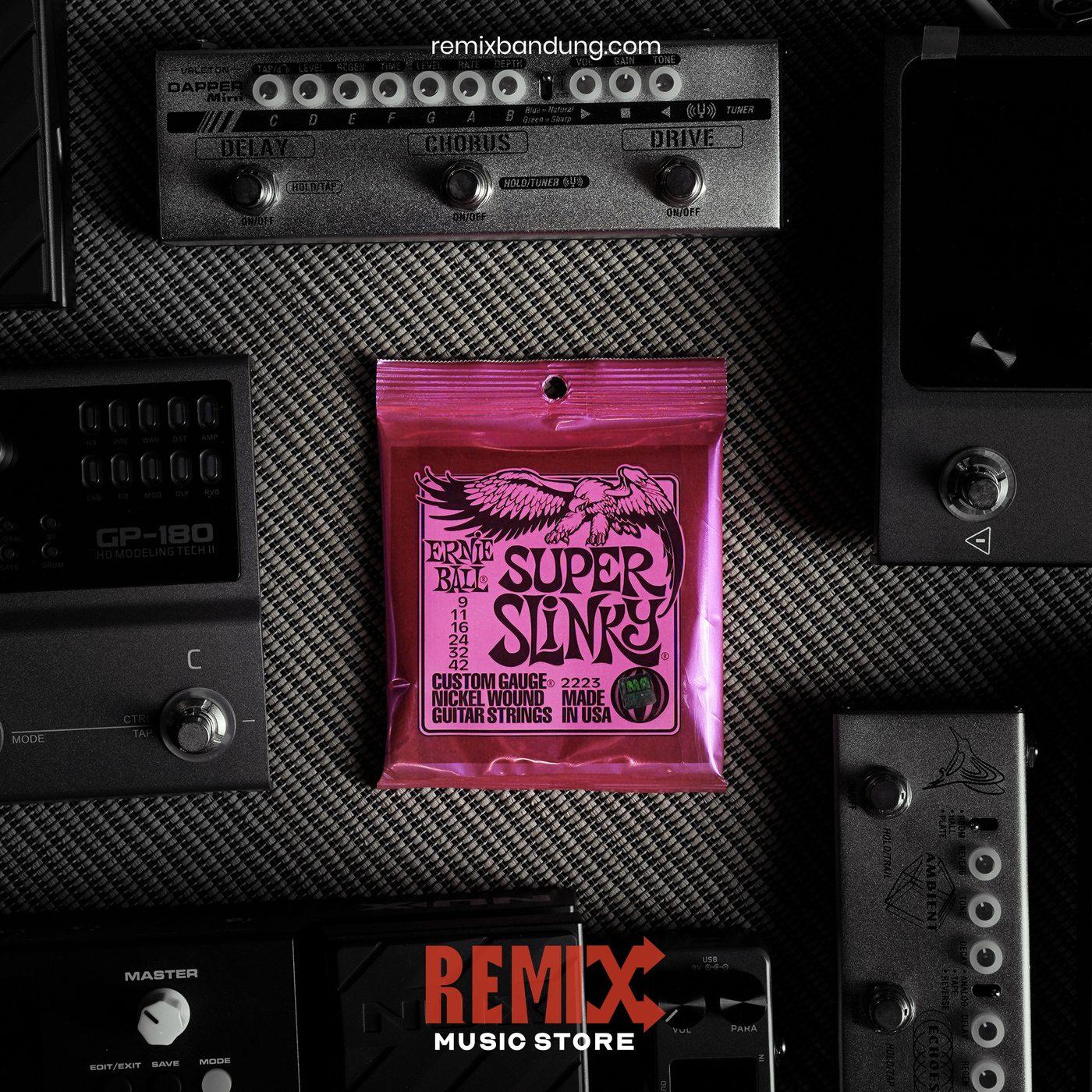 Senar Gitar Elektrik Ernie Ball Super Slinky 2223 09-42