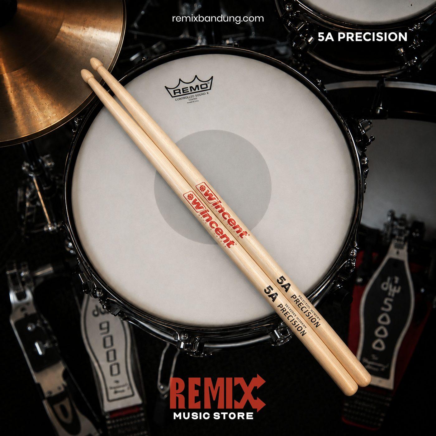 Stick Drum Wincent 5A Precision Acorn Tip