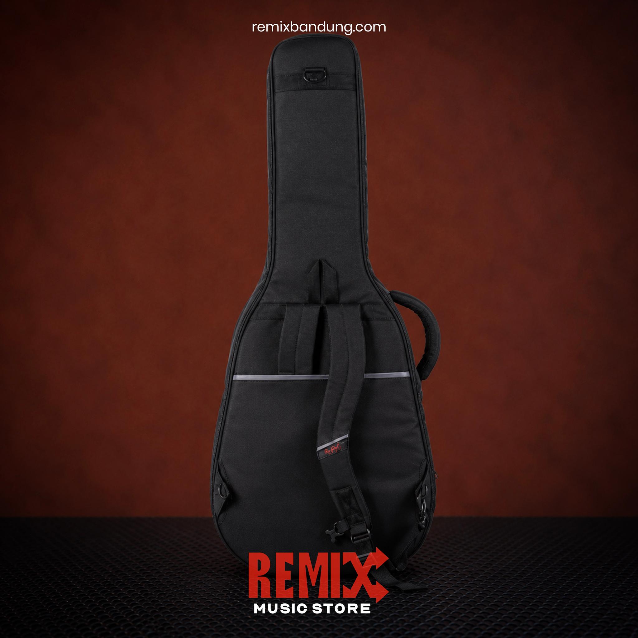 Gigbag Gitar Akustik Jumbo Dr. Case Portage 2.0 Hitam