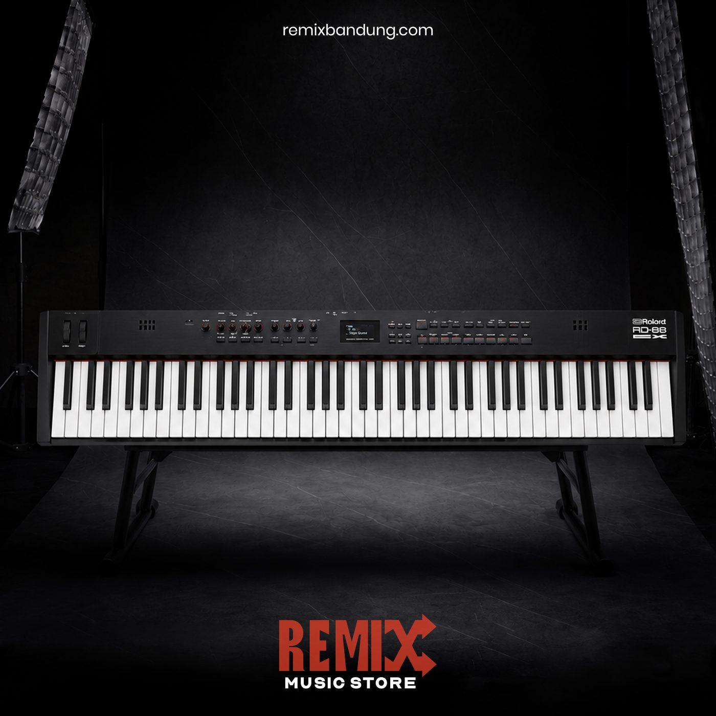 Piano Digital Roland RD-88EX, 88-key Stage Piano with Speakers