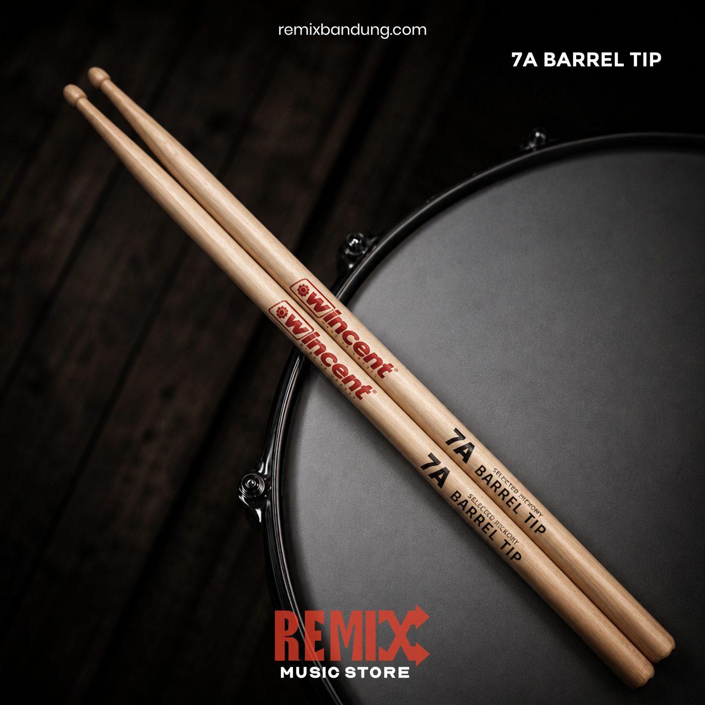 Stick Drum Wincent 7A Barrel Tip