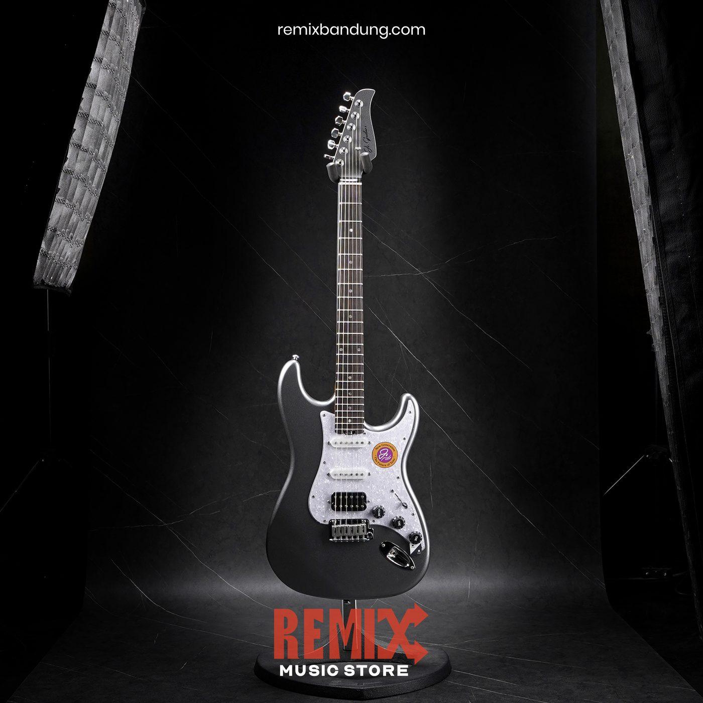 Gitar Elektrik JS ST NOVA New Gen Grey Metallic + Case
