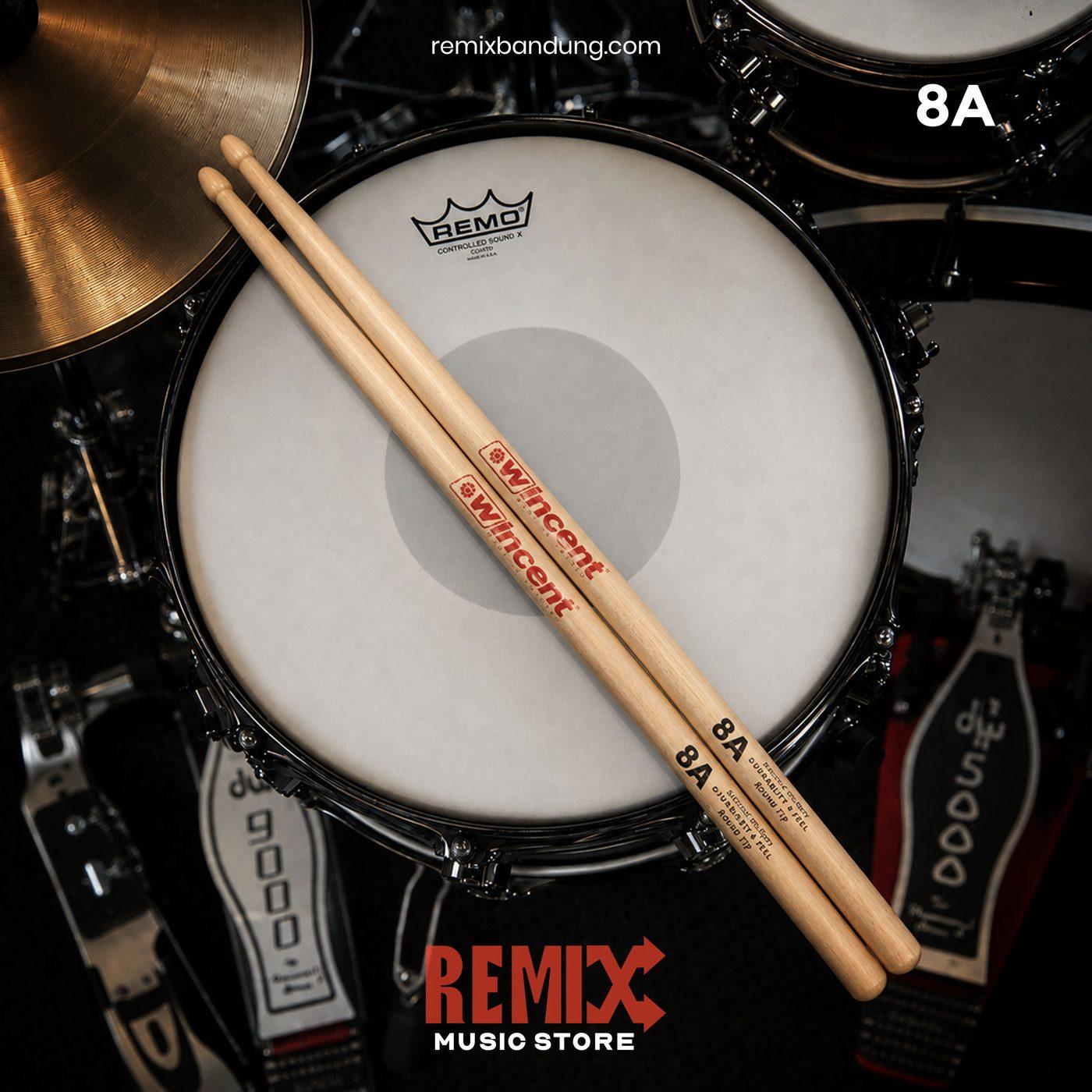 Stick Drum Wincent 8A Barrel Tip