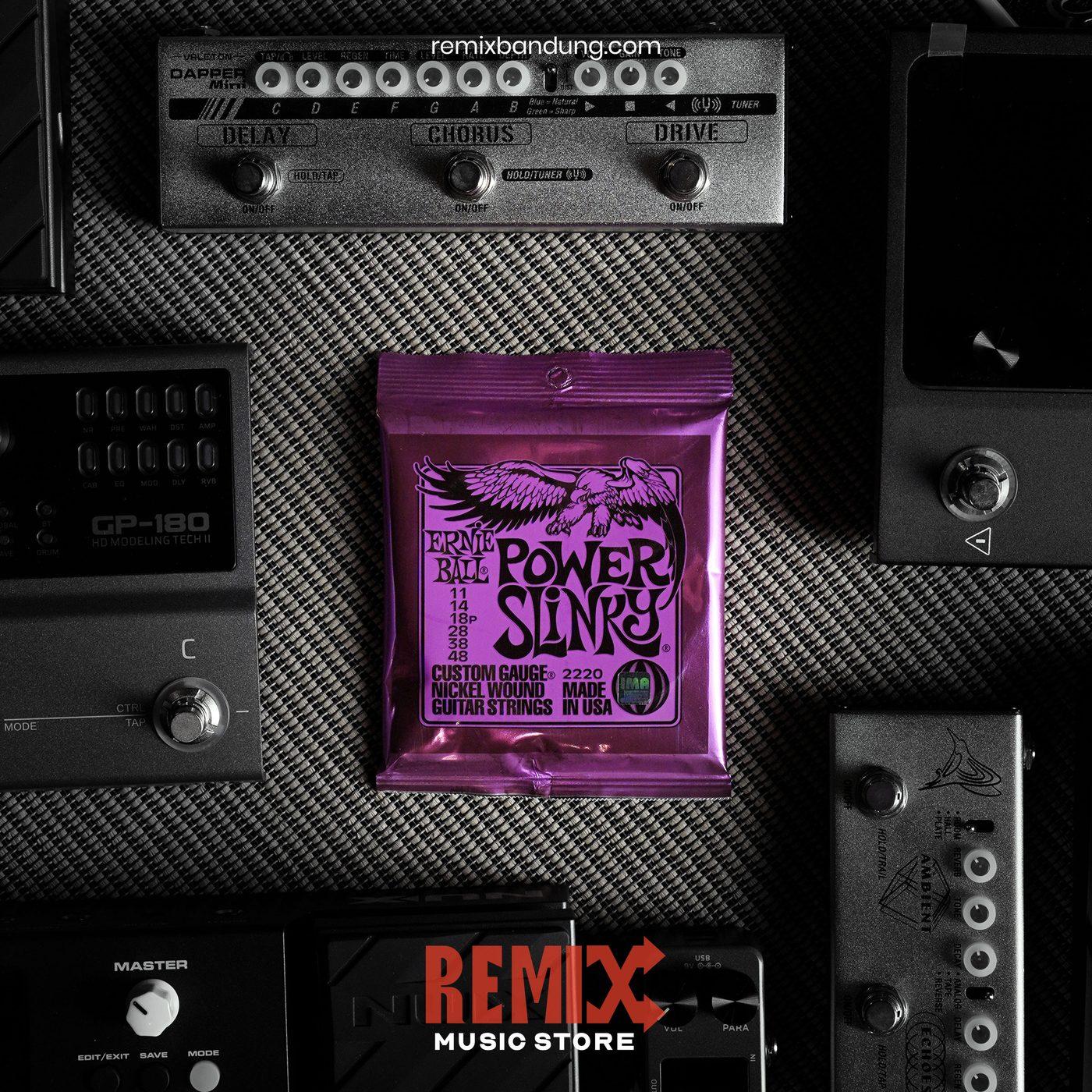 Senar Gitar Elektrik Ernie Ball Power Slinky 2220 11-48