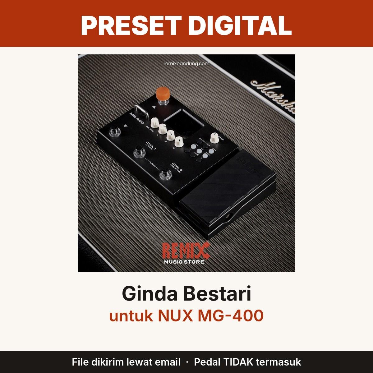 Preset Ginda Bestari untuk NUX MG-400