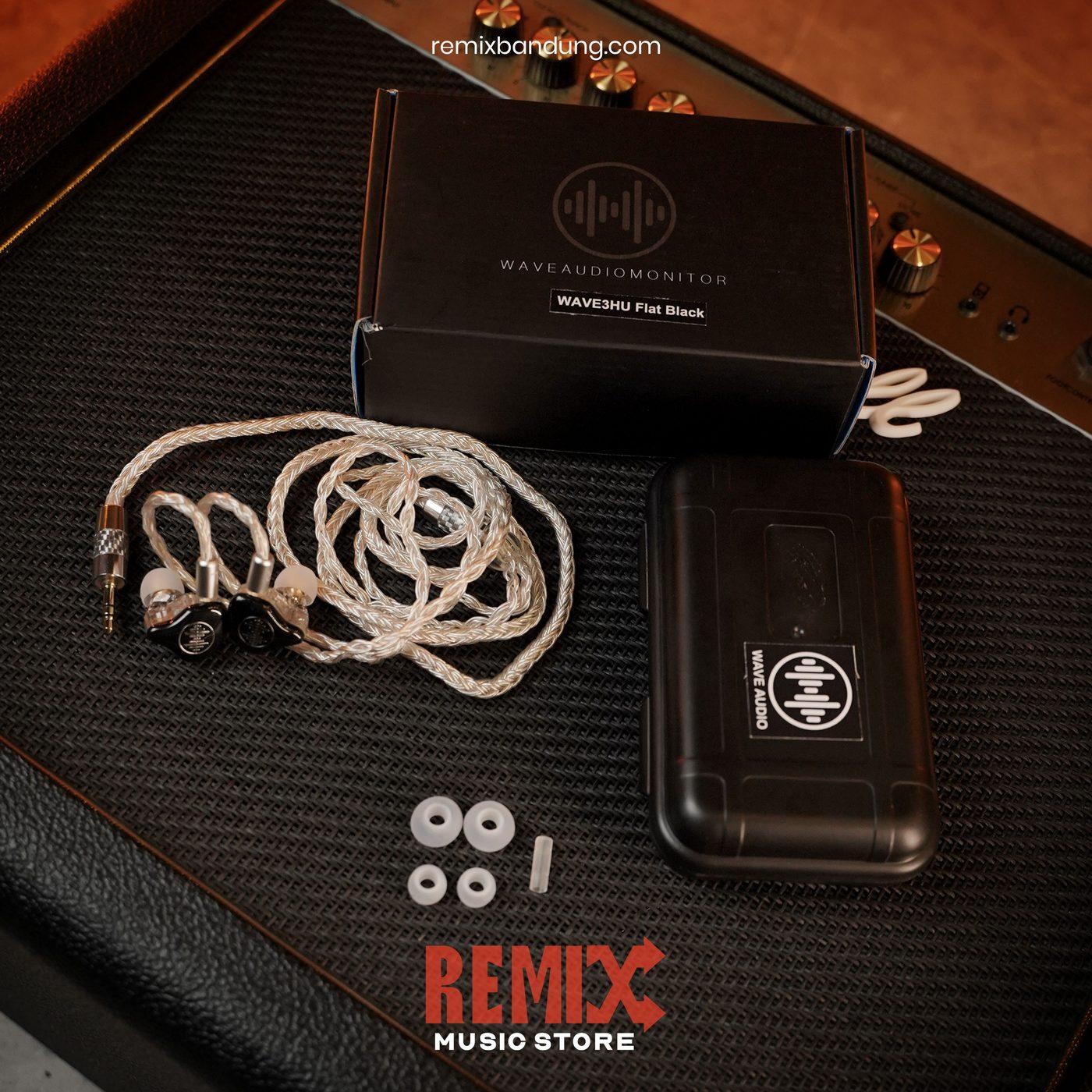 Wave 3HU Flat IEM Black