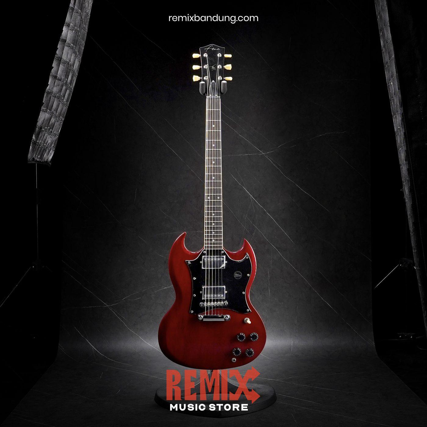 Gitar Elektrik Fena SG STD 2026 Red Wine