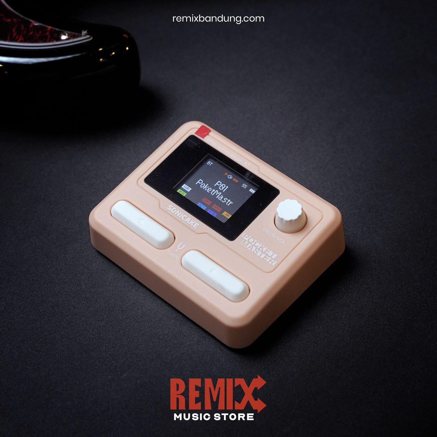 Efek Gitar Sonicake Pocket Master QME-10 Pink