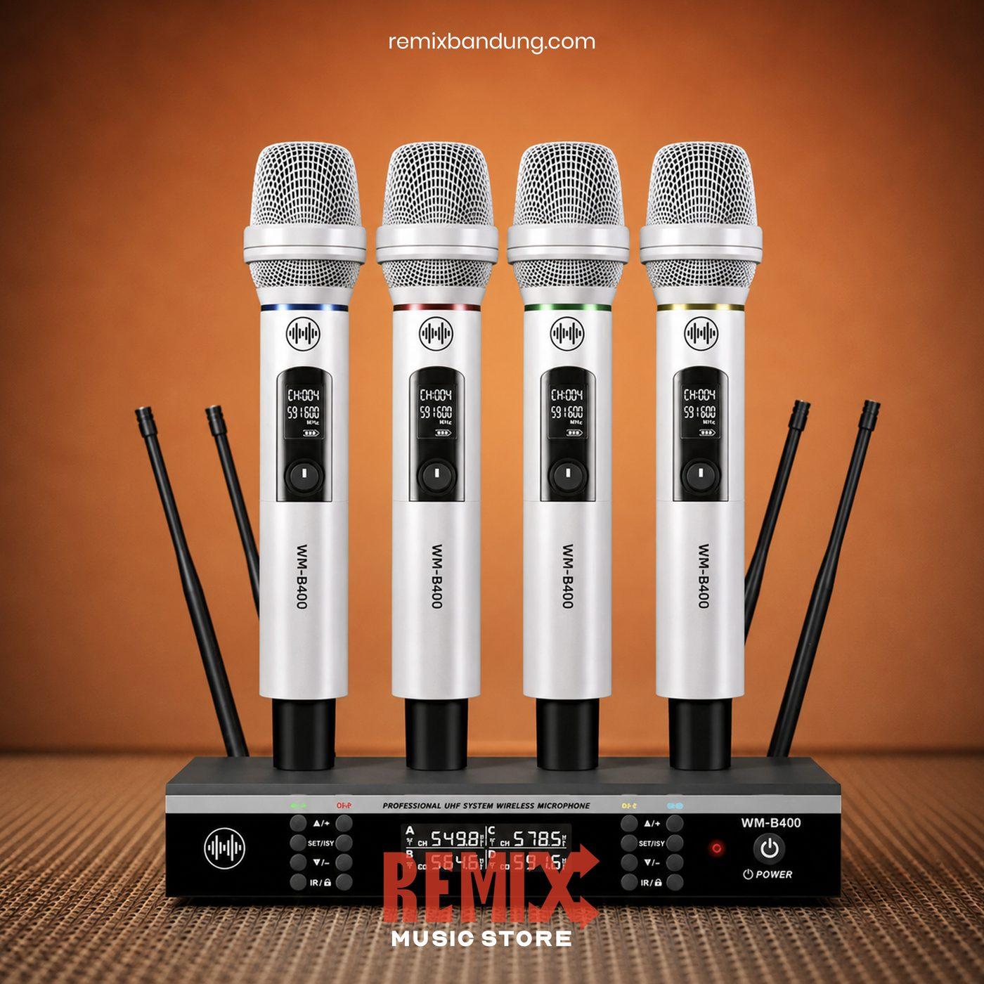 Wave Audio WM-B400 Wireless Microphone