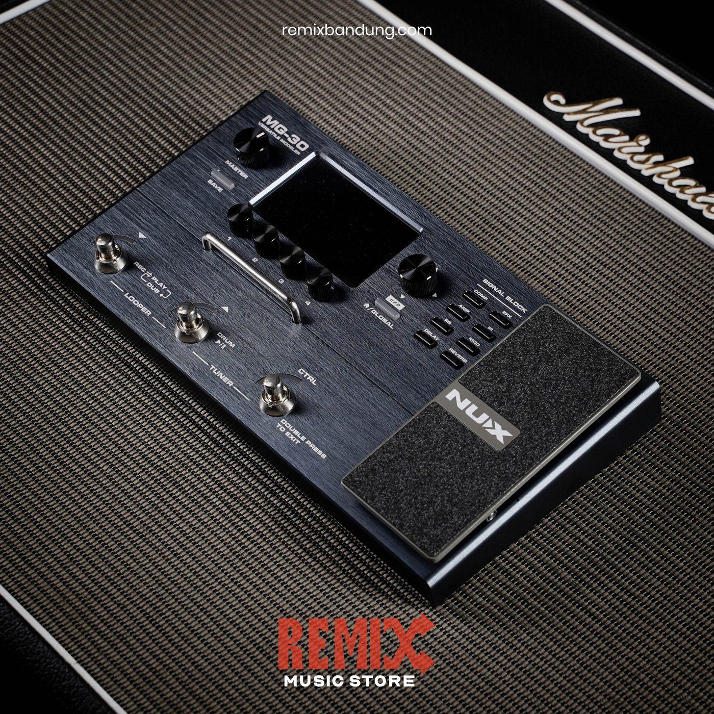 Efek Gitar Nux MG 30 Versatile Modeler Multi Effect Pedal