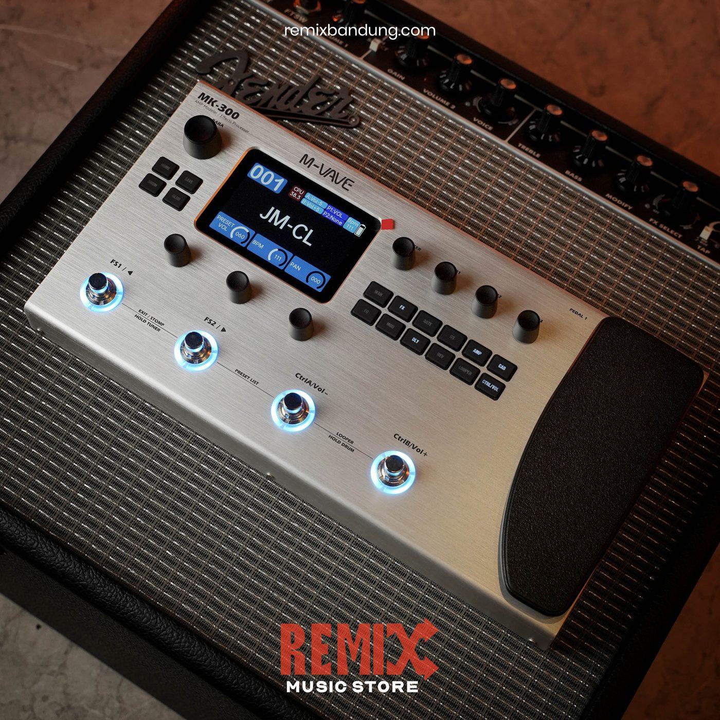 M-Vave MK-300 Multi Effect Processor - Silver