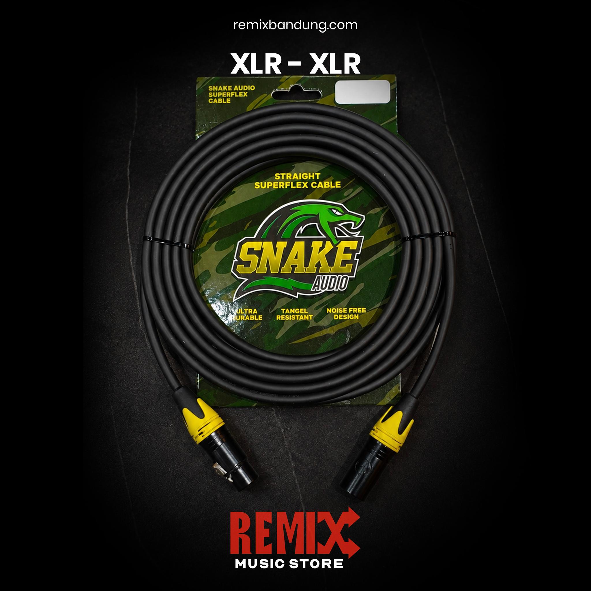 Kabel XLR Male ke Female 3 Meter