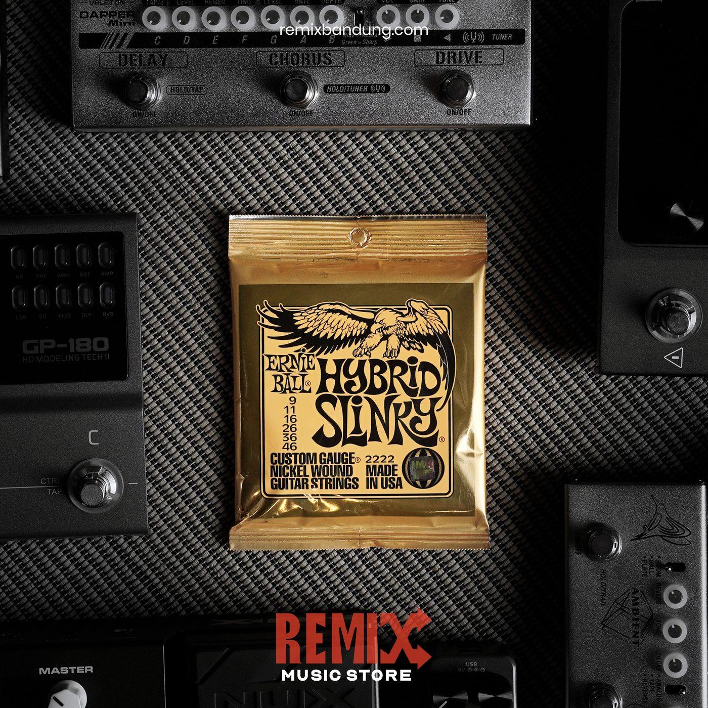Senar Gitar Elektrik Ernie Ball Hybrid Slinky 2222 09-46