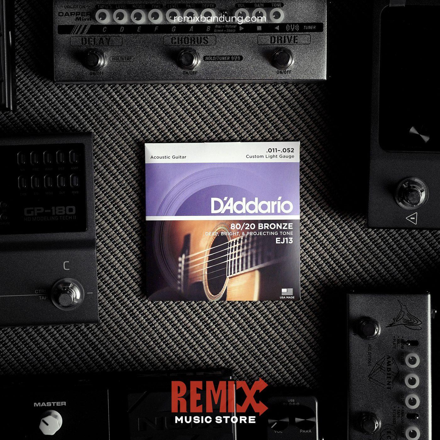 Senar Gitar Akustik D'Addario EJ13 11-52