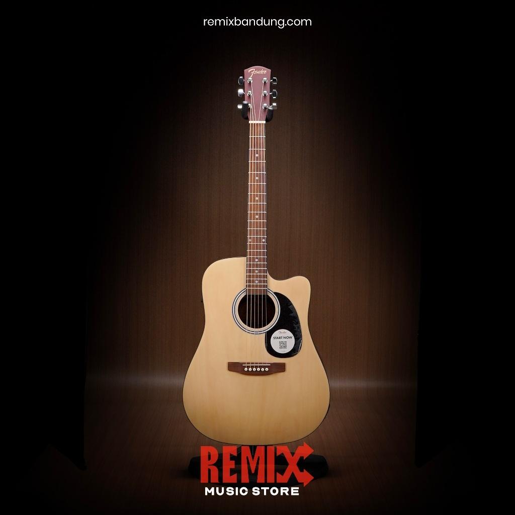 Gitar Akustik Elektrik Fender FA-25CE Dreadnought Natural