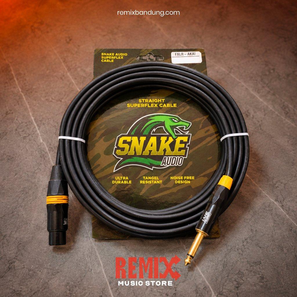 Kabel Mic FXLR ke Jack 6,5 mm Snake 5 Meter