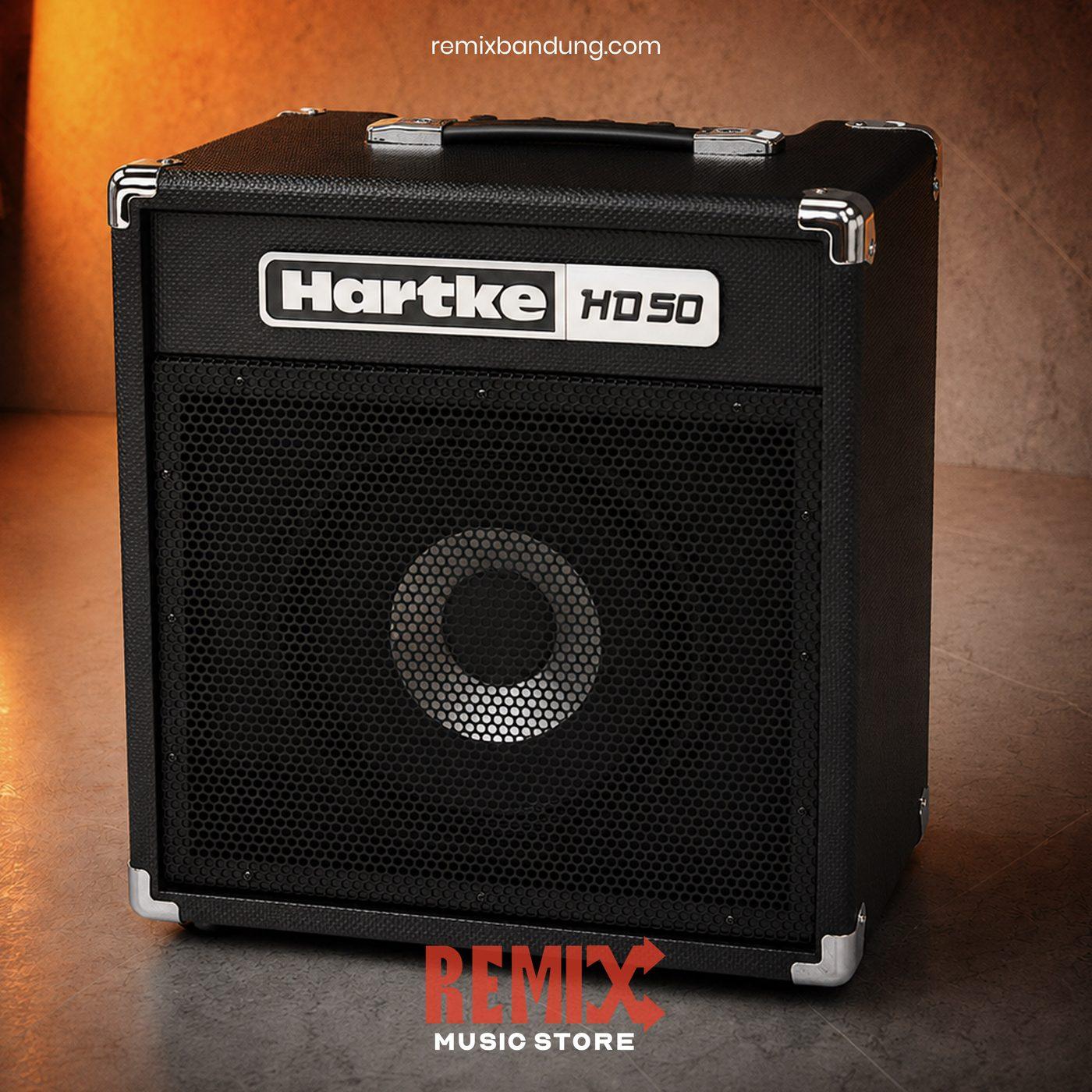 Hartke HD50 Amplifier Combo Bass 50 Watt 1x10 inci