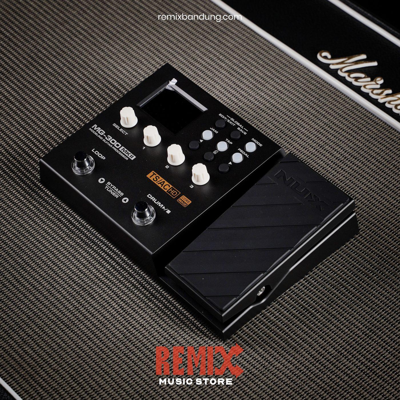 Efek Gitar Nux MG 300 MK II Modelling Guitar Processor