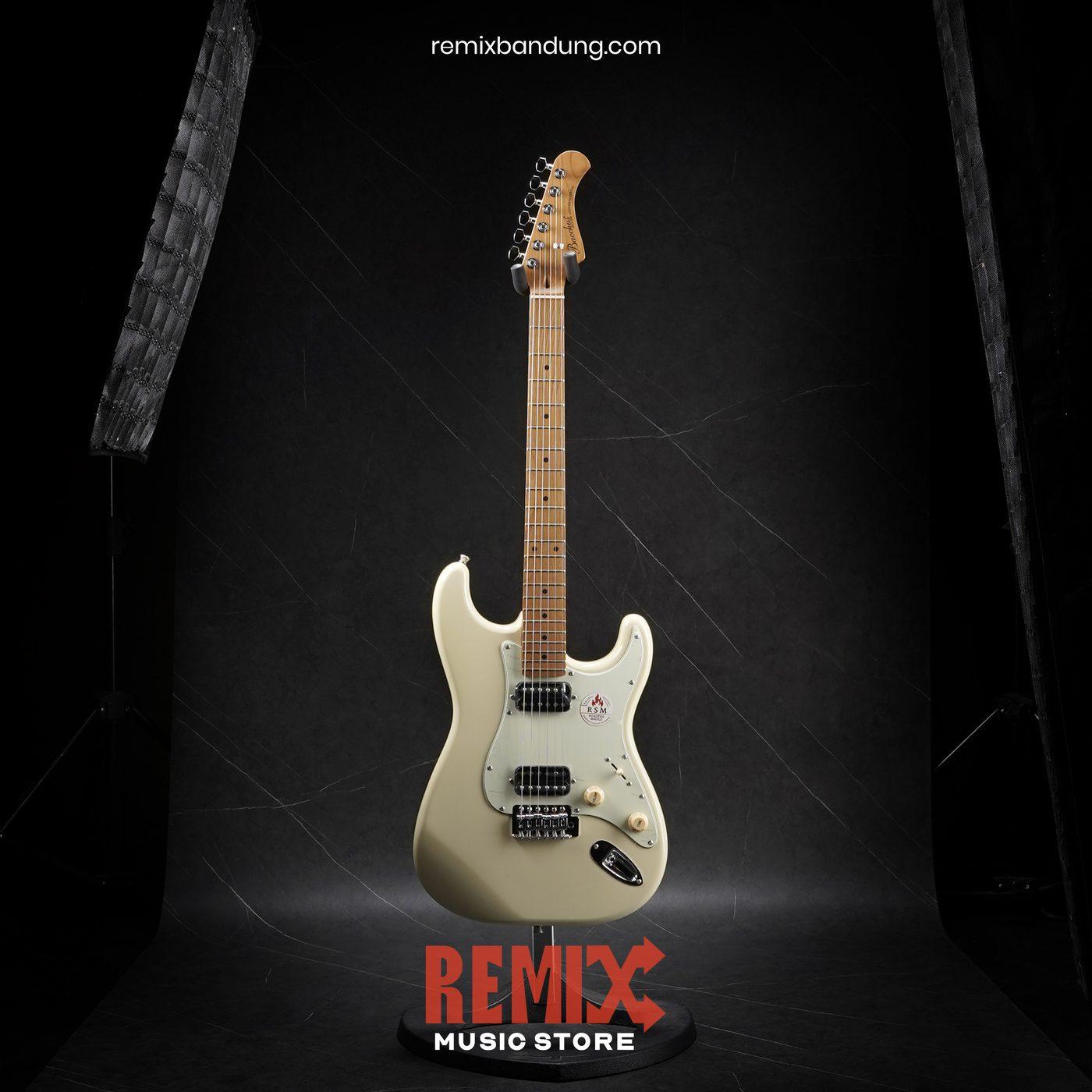 Gitar Elektrik Bacchus Universe BST-3RSM/M Olympic White