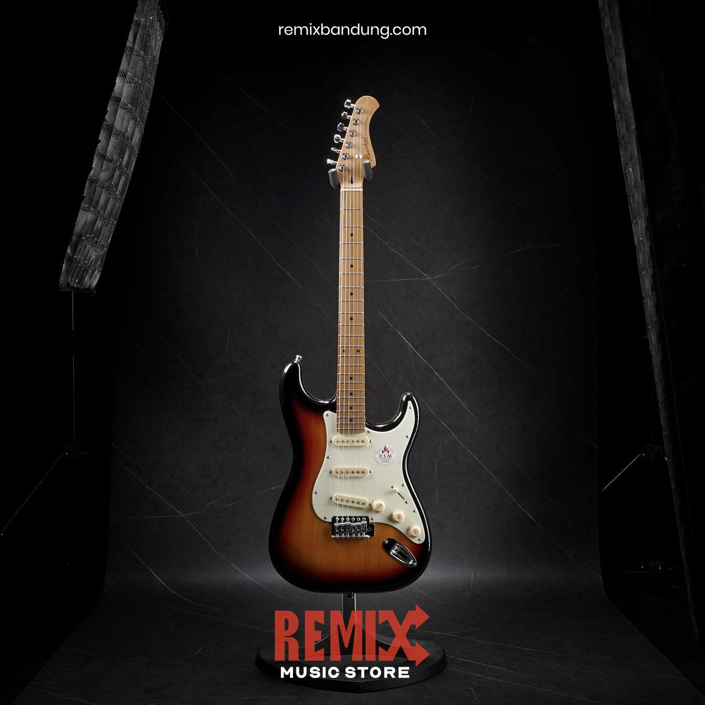 Gitar Elektrik Bacchus Universe BST-1RSM/M Tritone Sunburst