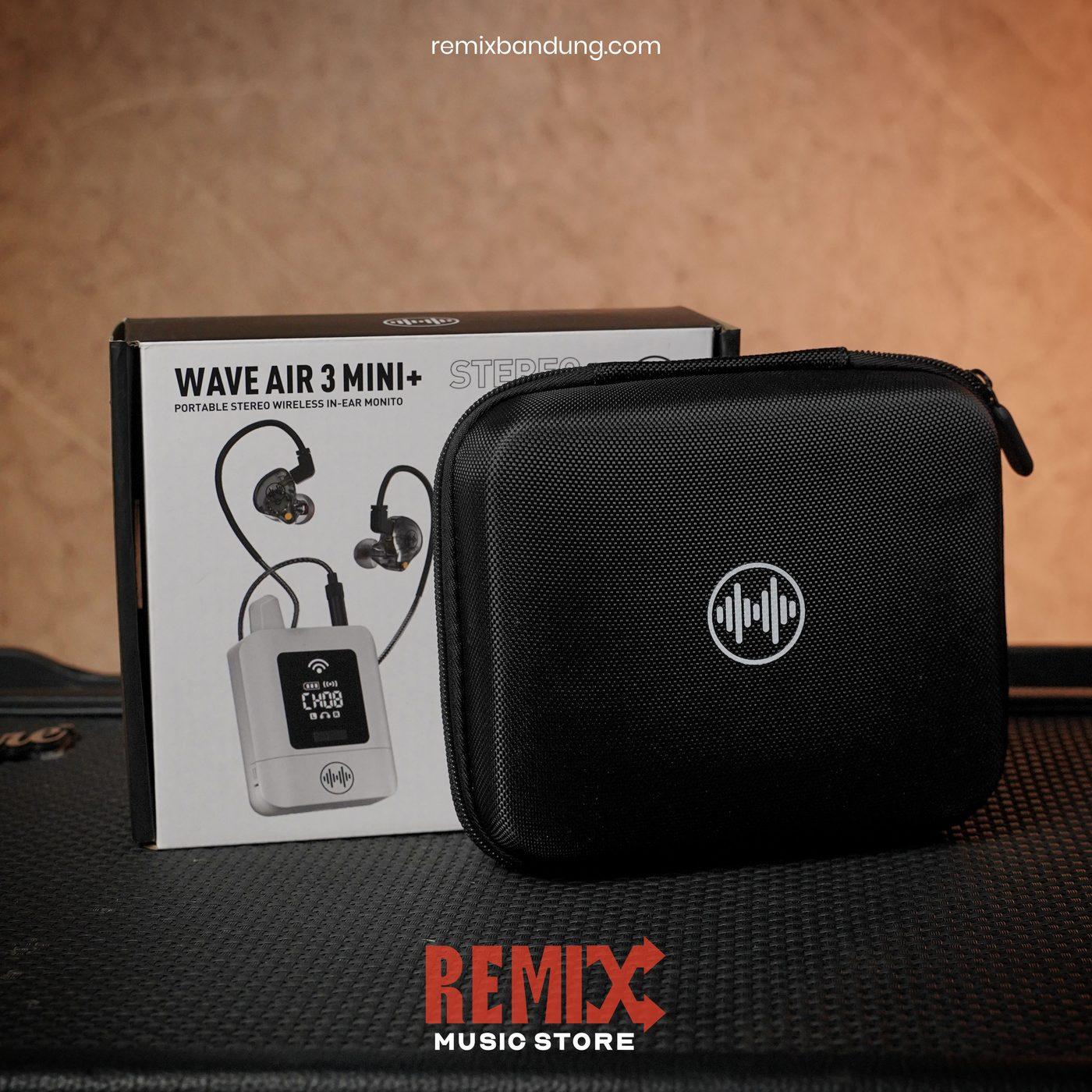 Wave Audio Air 3 Mini+ Wireless IEM Set 1 TRX + 1 RX