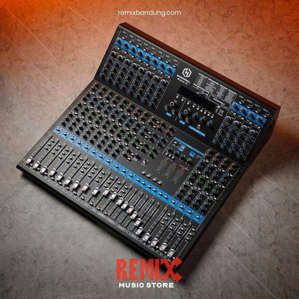 Mixer Analog Hardwell Madrid 12 Channel