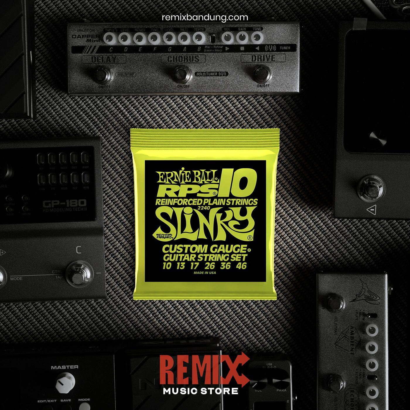 Senar Gitar Elektrik Ernie Ball RPS-10 Regular Slinky 2240 10-46