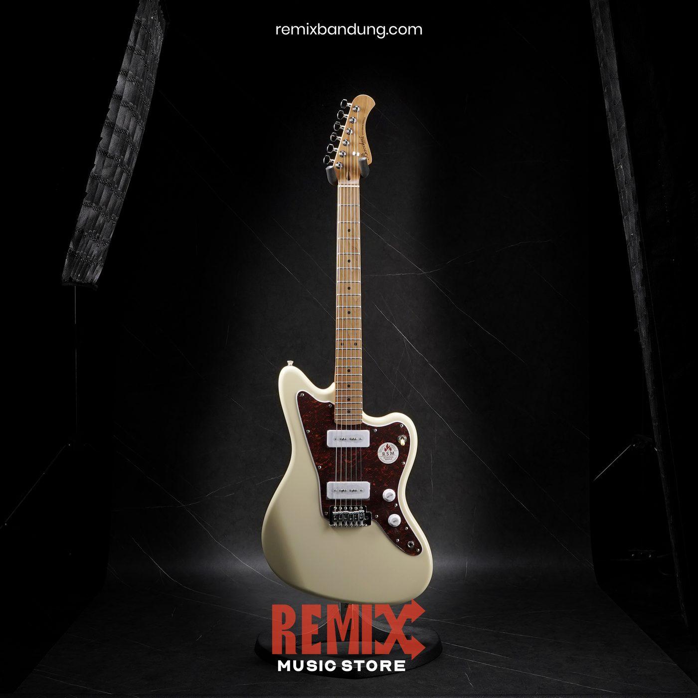 Gitar Elektrik Bacchus Universe BJM-1RSM/M Olympic White
