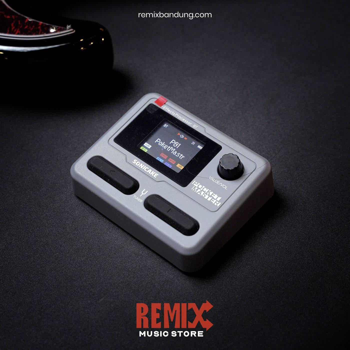 Efek Gitar Sonicake Pocket Master QME-10 Grey