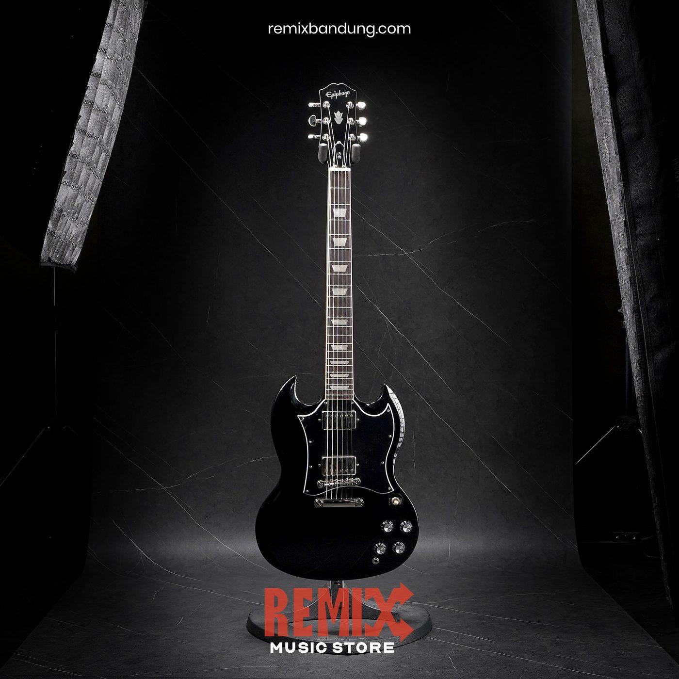 Gitar Elektrik Epiphone SG Standard Ebony + Gigbag