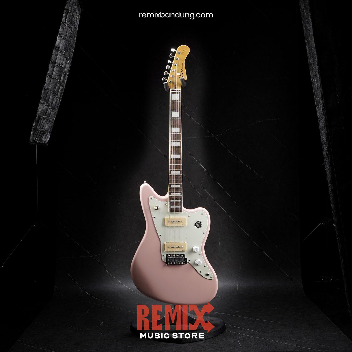 Gitar Elektrik Fena JM 90 Pink