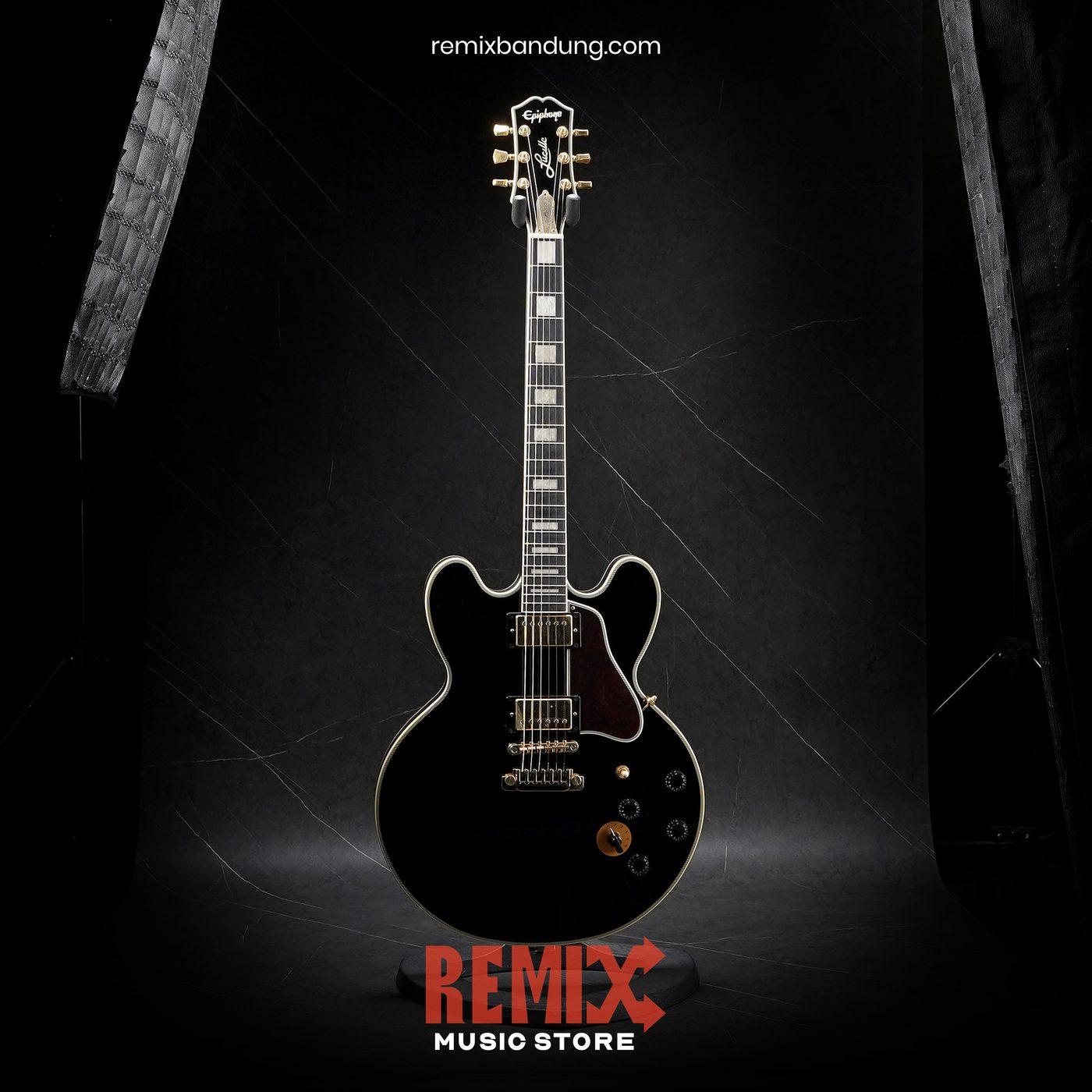 Gitar Elektrik Epiphone B.B King Lucile - Ebony