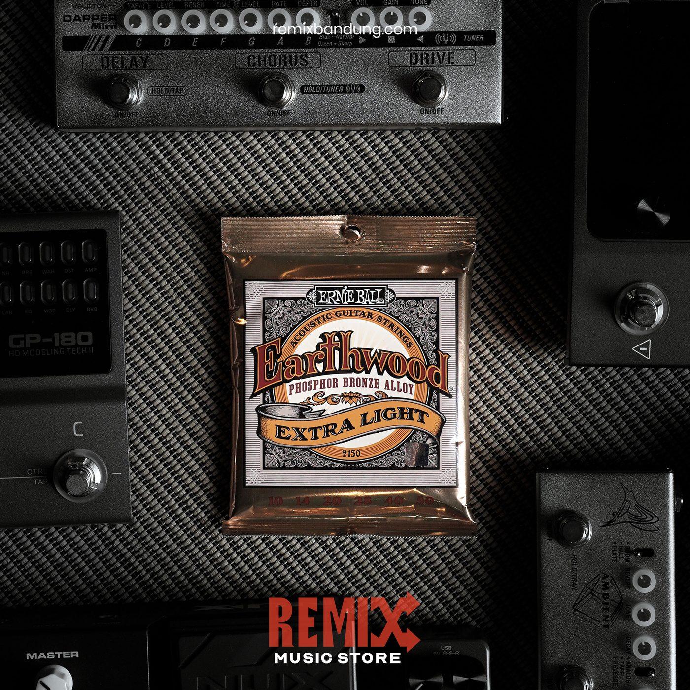 Senar Gitar Akustik Ernie Ball Phosphor Bronze Extra Light 2150 10-50