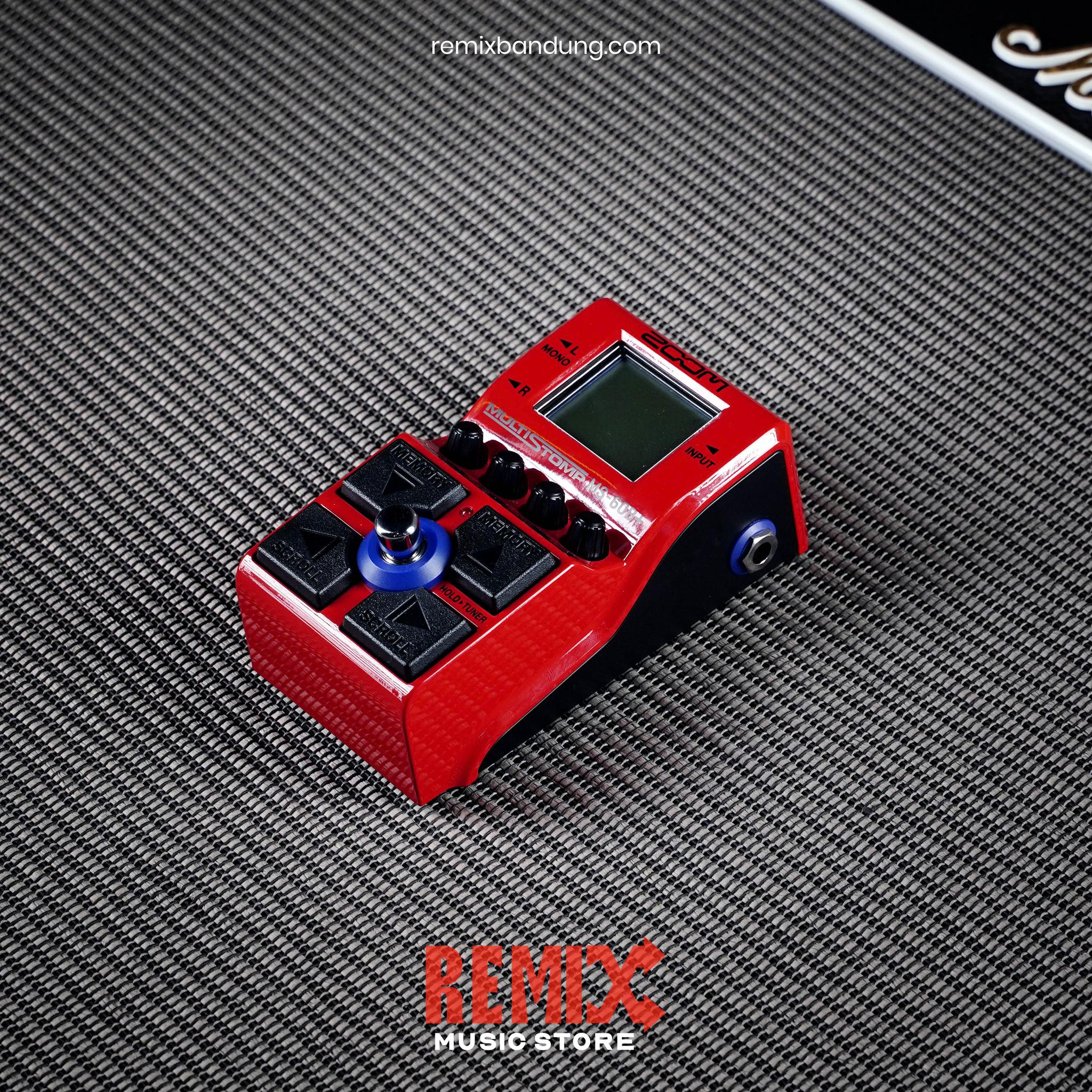 Efek Bass Zoom MS-60B+ MultiStomp