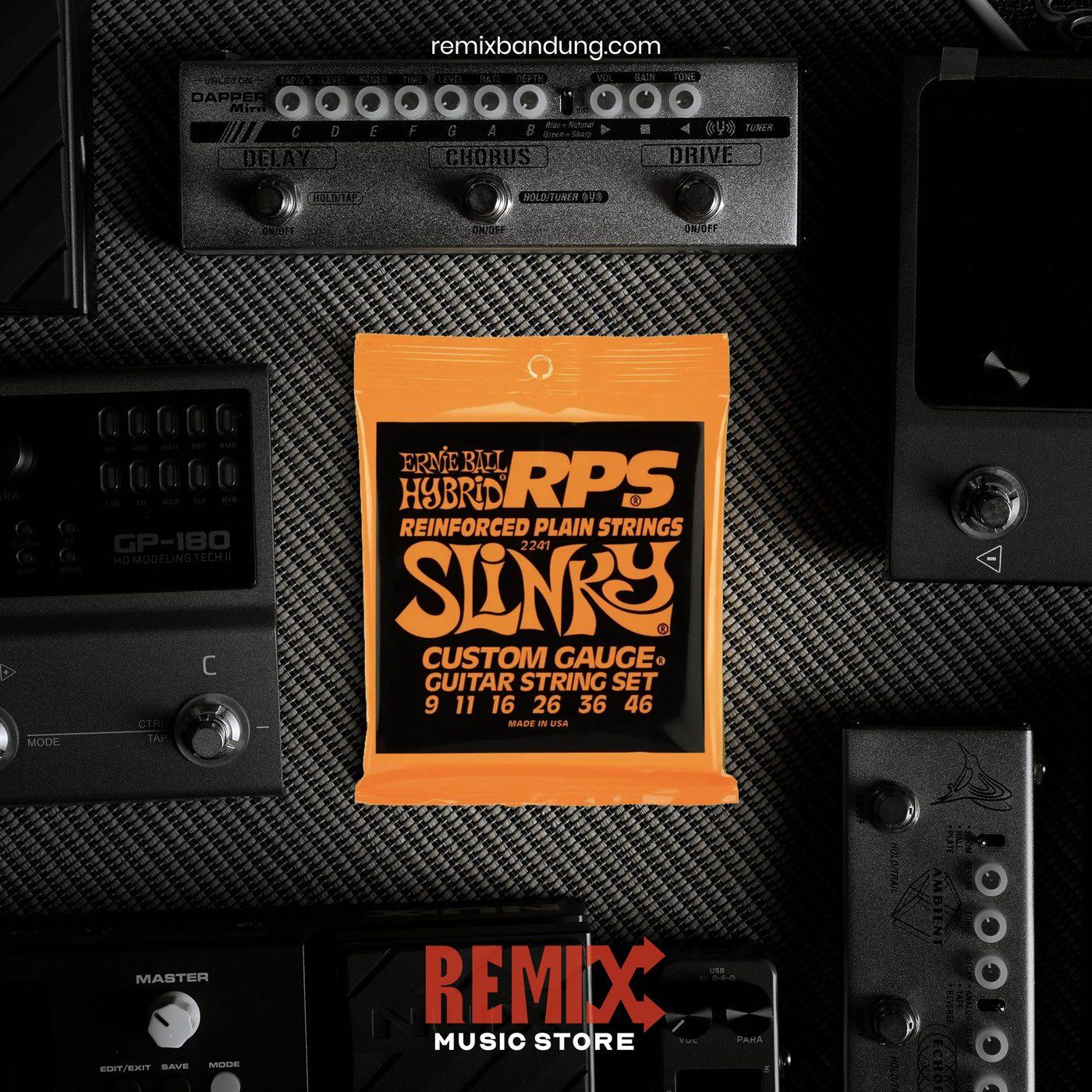 Senar Gitar Elektrik Ernie Ball RPS Hybrid Slinky 2241 09-46