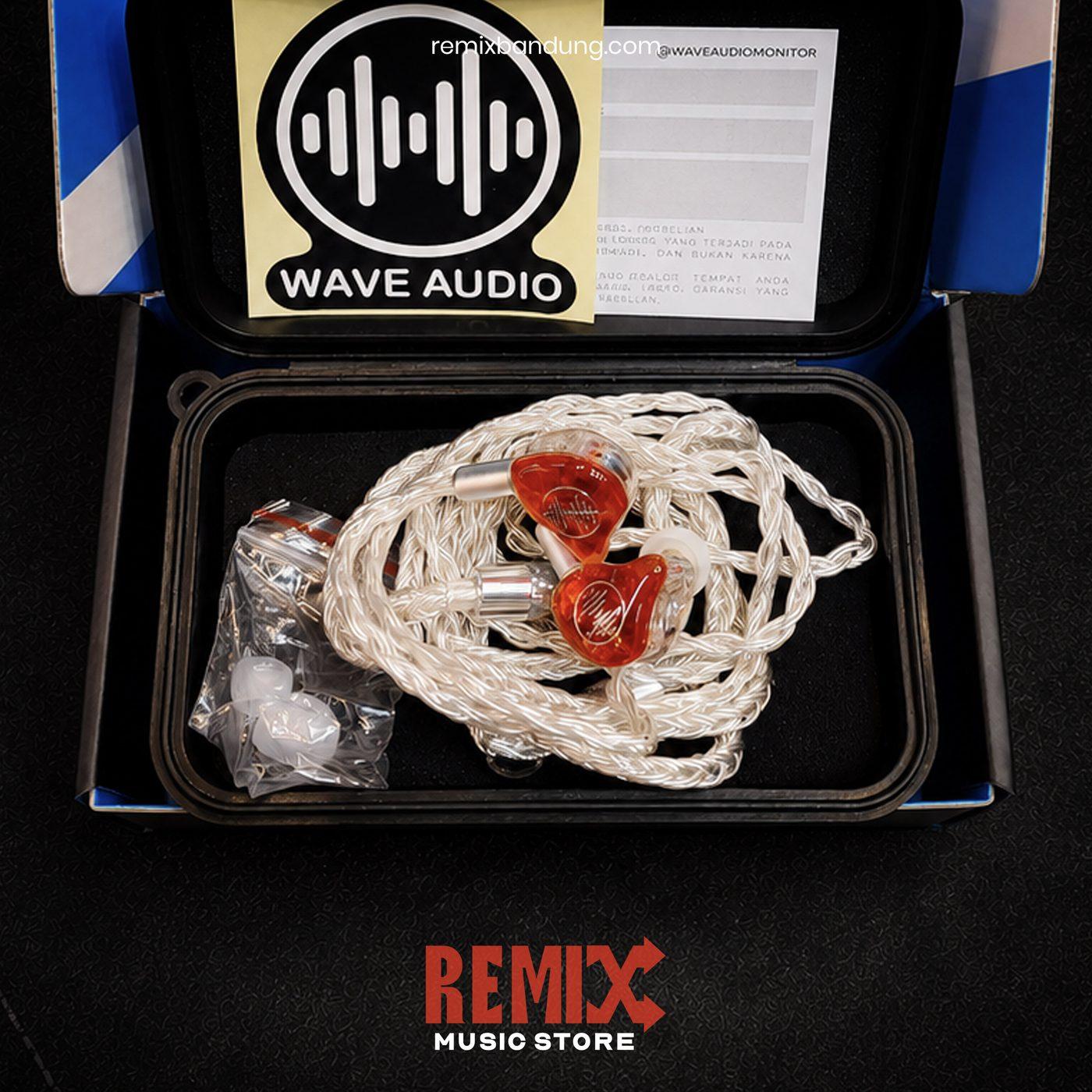 Wave 3HU Flat IEM Red