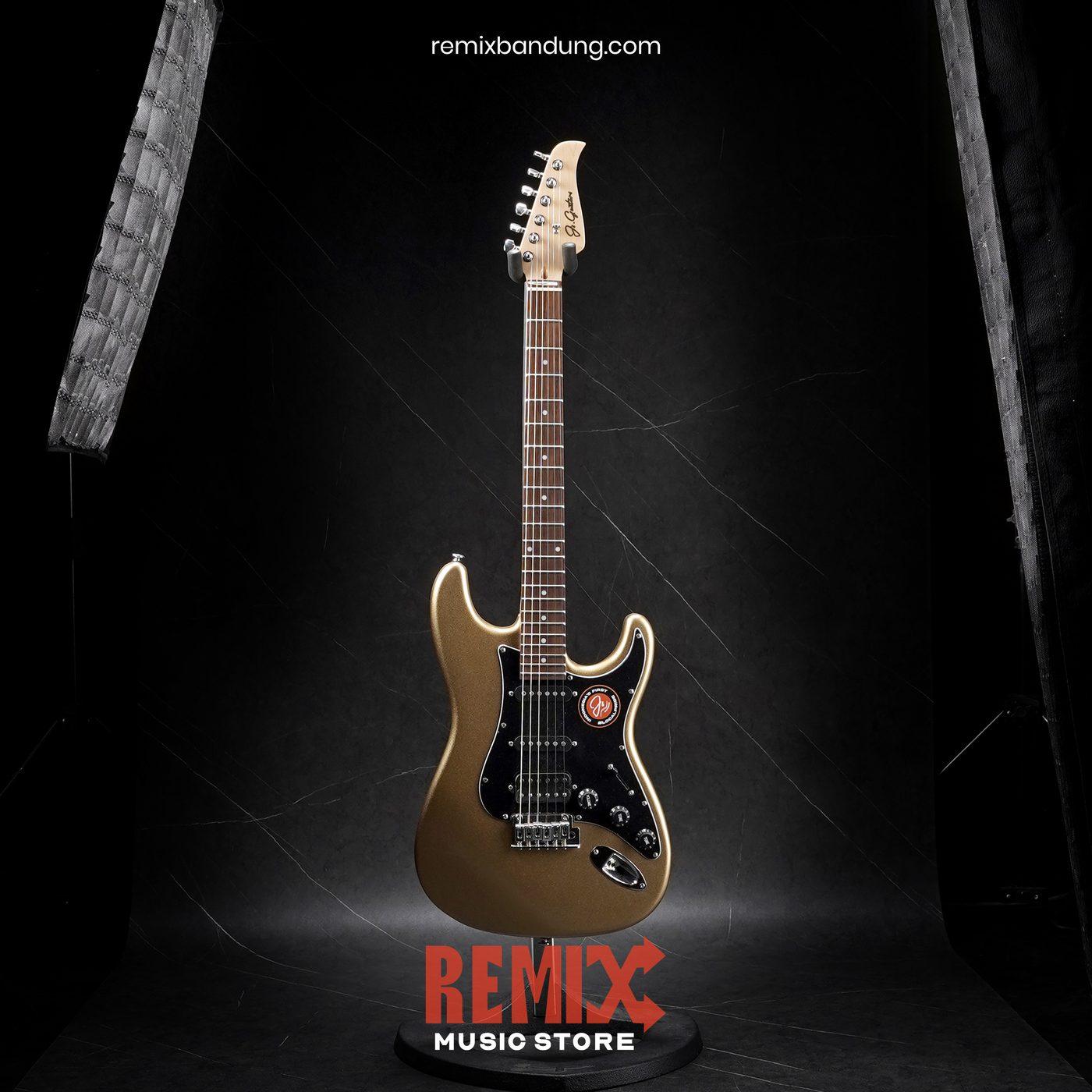 Gitar Elektrik JS ST2 NOVA Strat Gold + Case