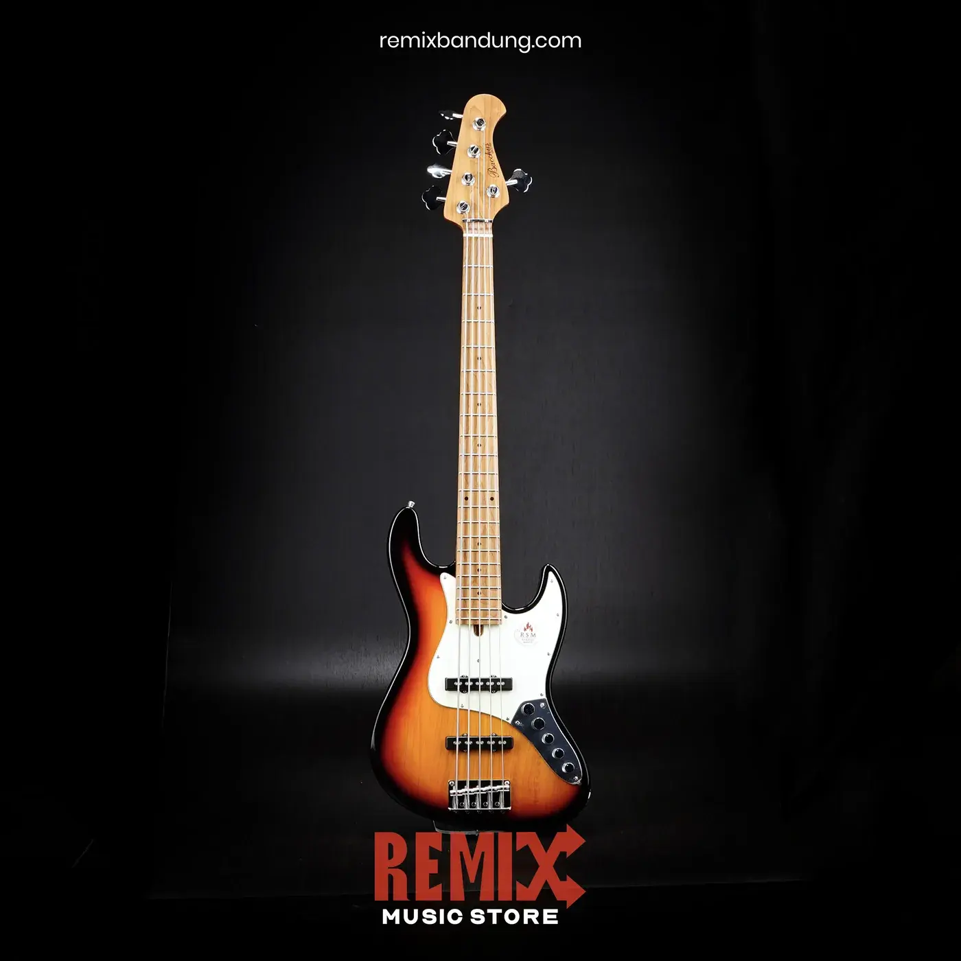 Bacchus WJB5-630-RSM 3-Tone Sunburst